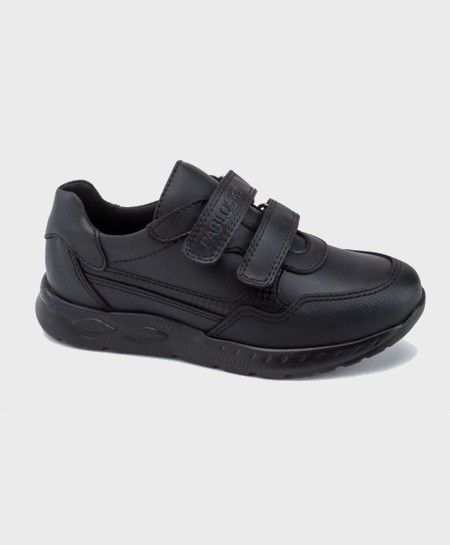 Zapatos Colegiales PABLOSKY Doble Velcro Negro