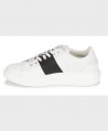 Sneakers GUESS Salerno Blanco Negro - 5