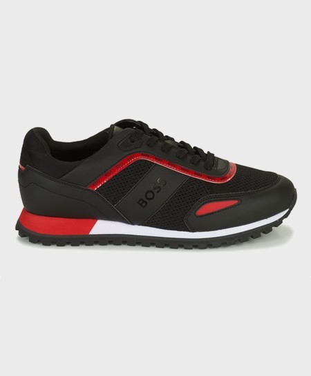 Sneakers HUGO BOSS Parkour Runn Negro Rojo - 1 en Kolekole