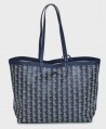 Bolso Tote LACOSTE Zely Lona Azul Mujer - 1