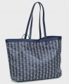 Bolso Tote LACOSTE Zely Lona Azul Mujer - 3
