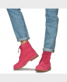 Botas Premium TIMBERLAND 6 Inch Impermeables Rosa Mujer - 8