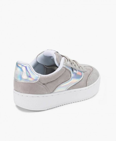 Sneakers MUSTANG Plata Chica Mujer 1