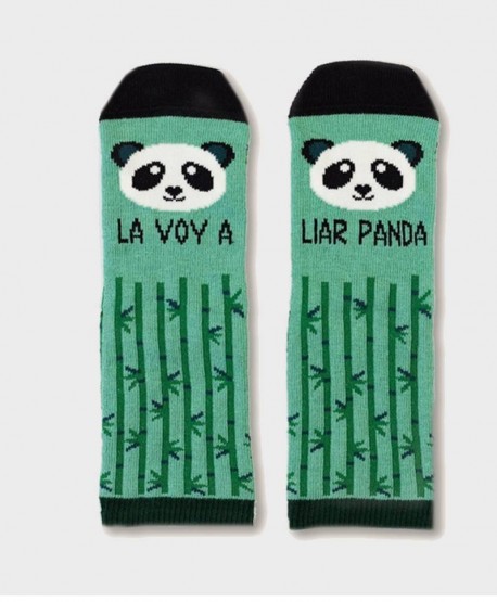 Mini Calcetines UO Originales Divertidos Liar Panda Niña Niño - 1 en Kolekole