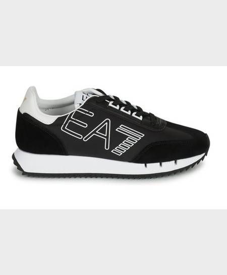Sneakers EMPORIO ARMANI EA7 Black and White Vintage