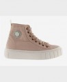 Botines Sneakers VICTORIA Abril Lona Rosa Chica Mujer - 1